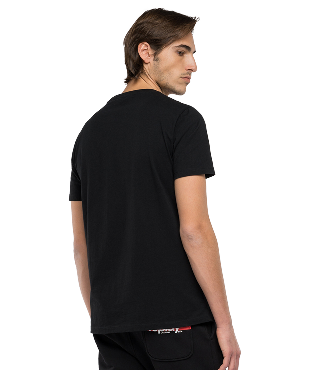 ベーシックジャージー replayロゴTシャツ 詳細画像 ブラック 2